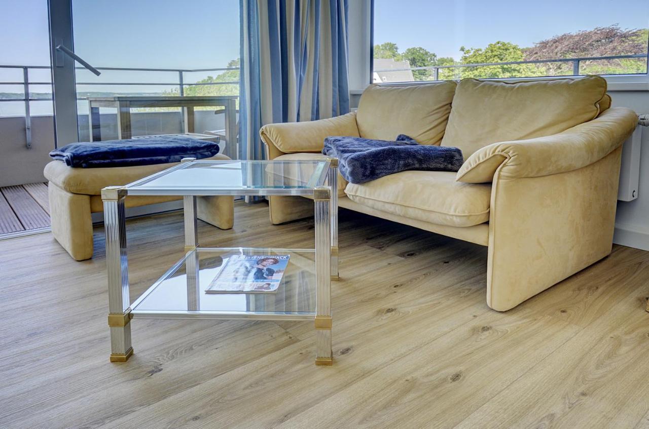 Fewo1846 Intermar - Strandbude - Studioapartment Mit Balkon Und Meerblick Glücksburg Extérieur photo