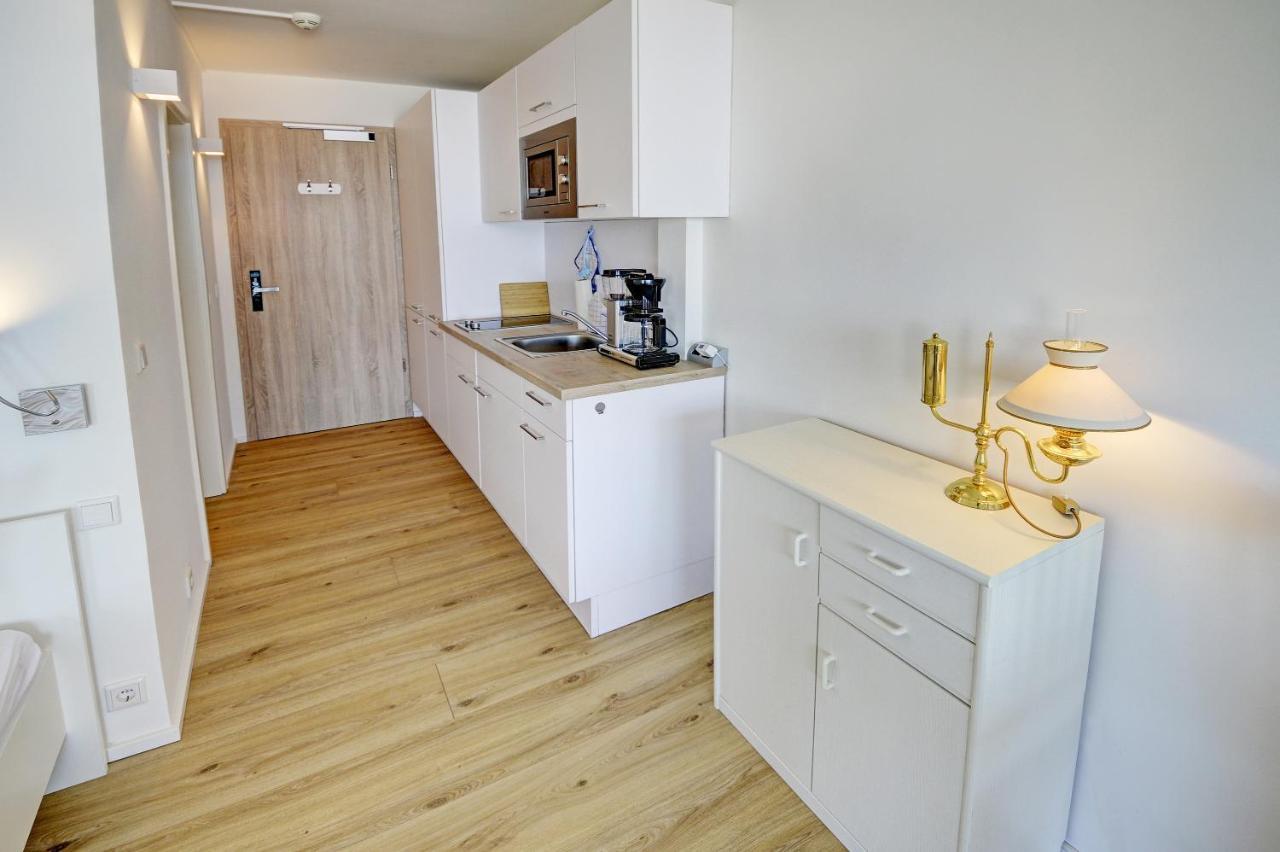 Fewo1846 Intermar - Strandbude - Studioapartment Mit Balkon Und Meerblick Glücksburg Extérieur photo