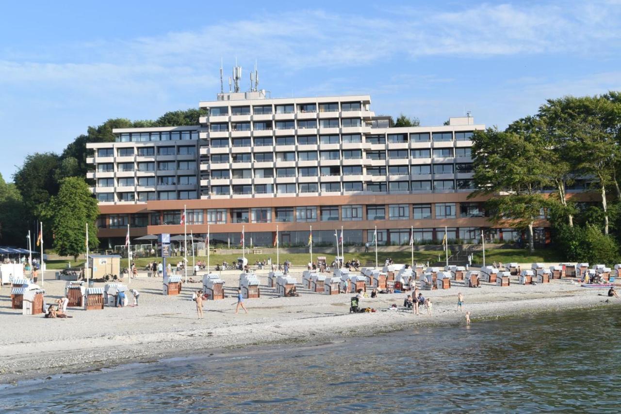 Fewo1846 Intermar - Strandbude - Studioapartment Mit Balkon Und Meerblick Glücksburg Extérieur photo